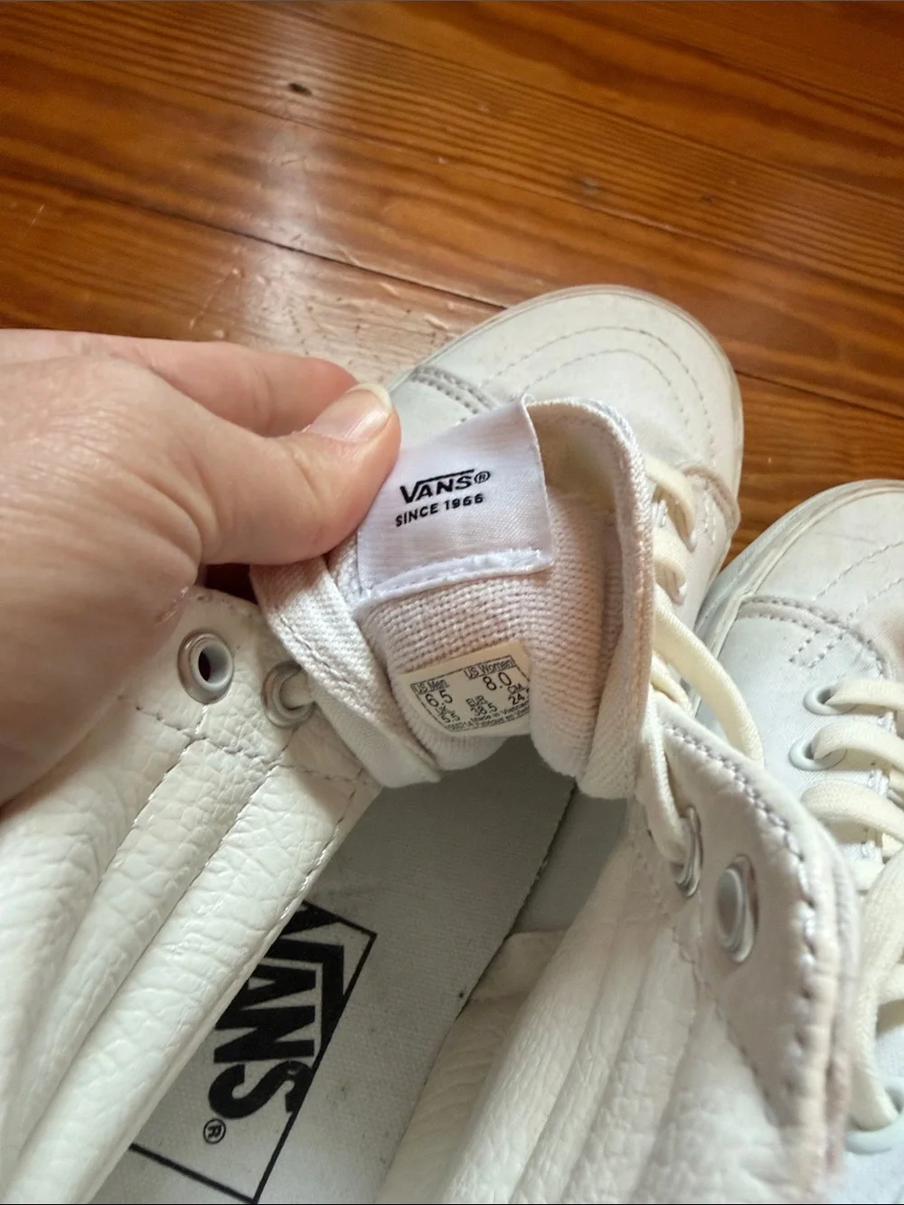 Vans women high